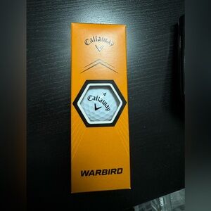 GWP Callaway Warbird Golf Balls Brand New